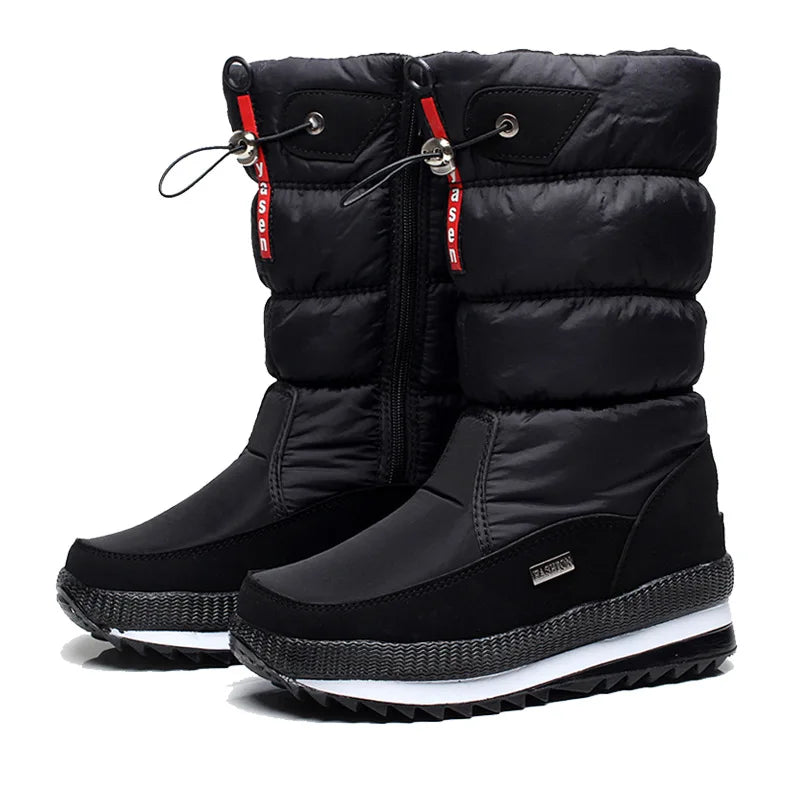 Bota Feminina Forrada em Puffer Térmico Polaris™ - Inverno 2024