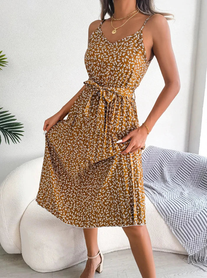 Vestido Midi Soltinho Floral